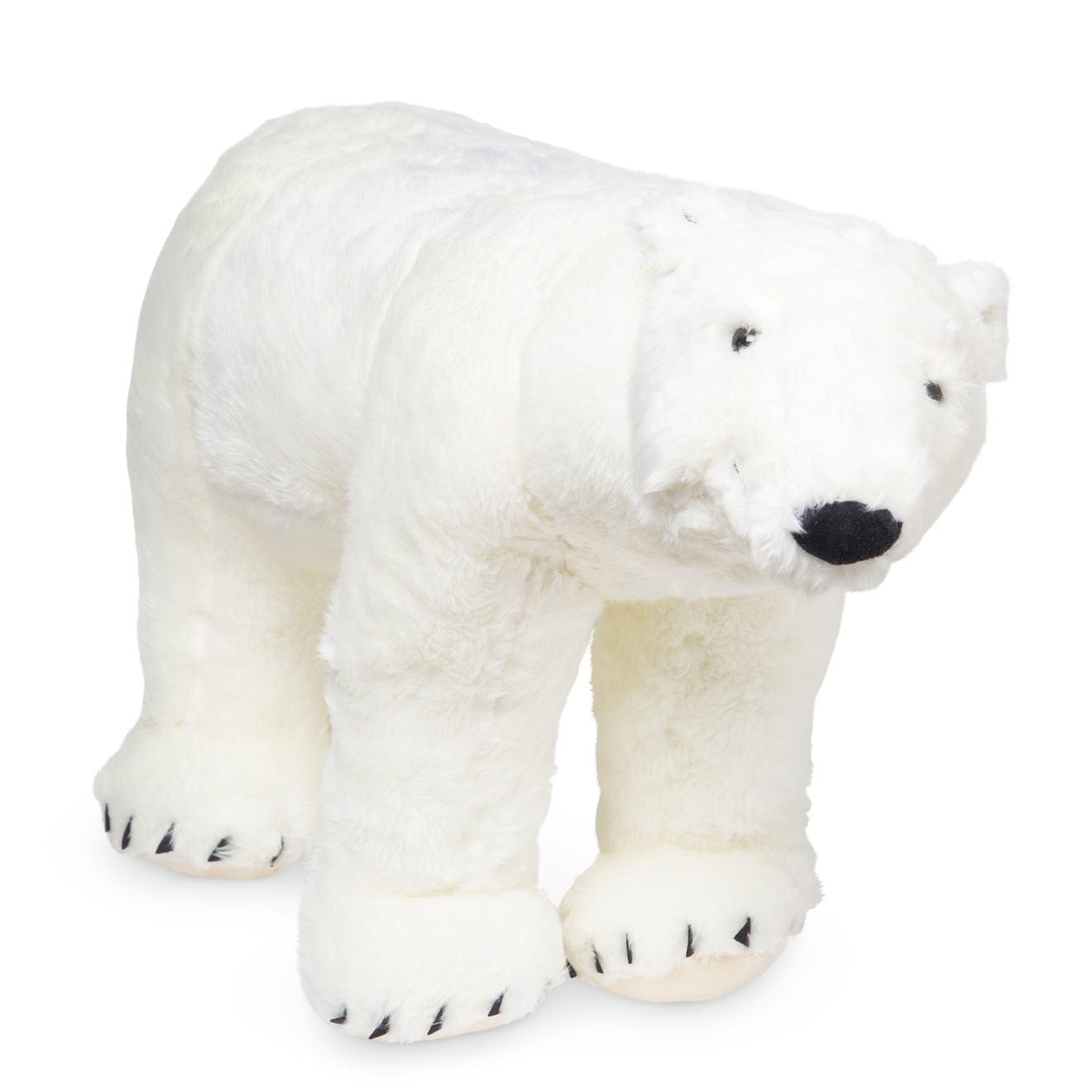 Melissa & Doug Giant Stuffed Animal Polar Bear - Image 4