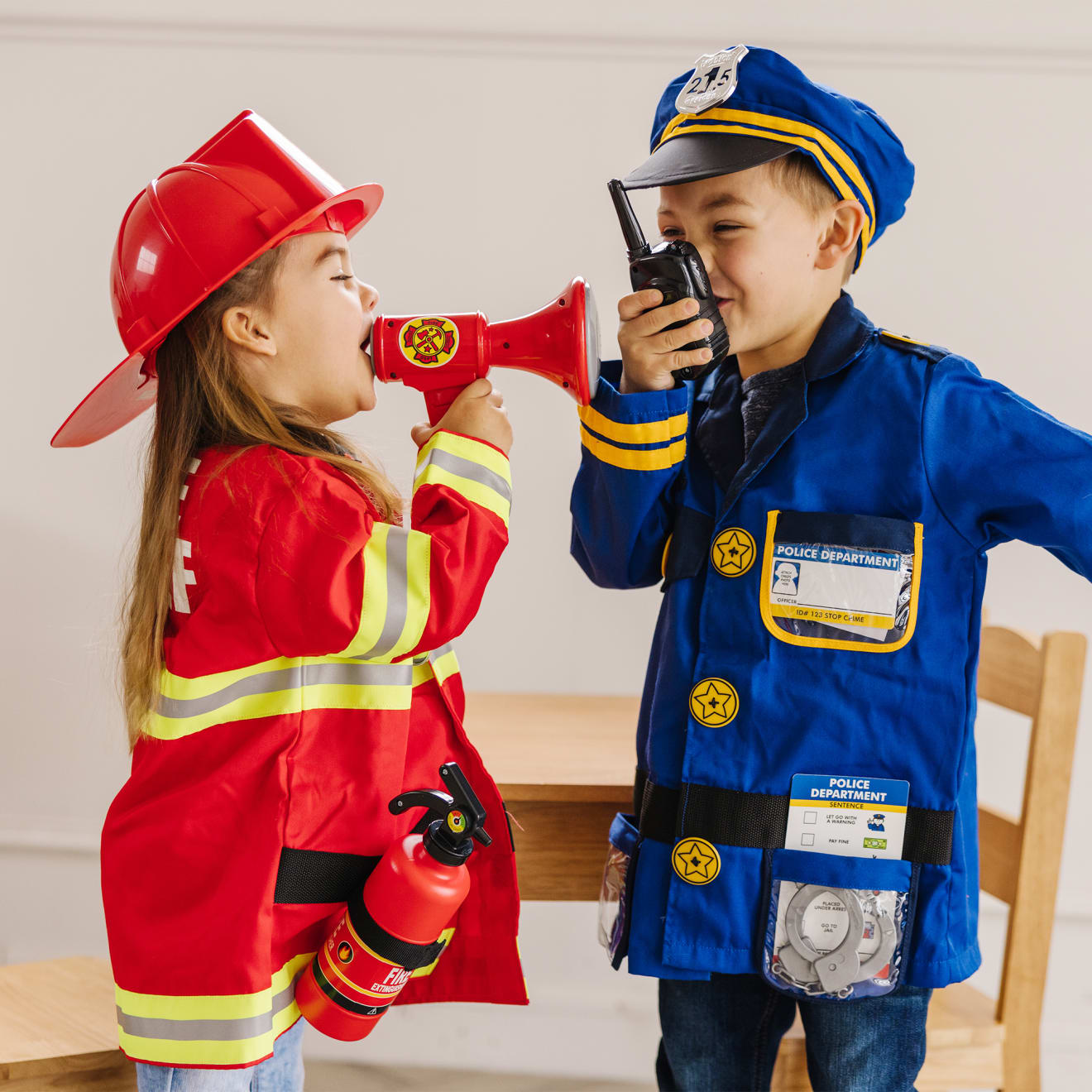 Melissa & Doug Police Officer Role Play Costume Set - Image 2