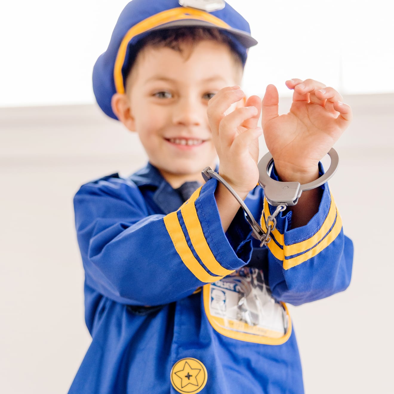 Melissa & Doug Police Officer Role Play Costume Set - Image 6