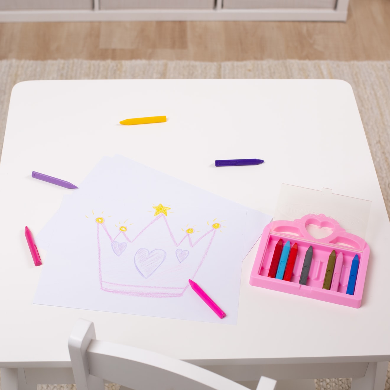 Melissa & Doug Princess Crayon Set - Image 9
