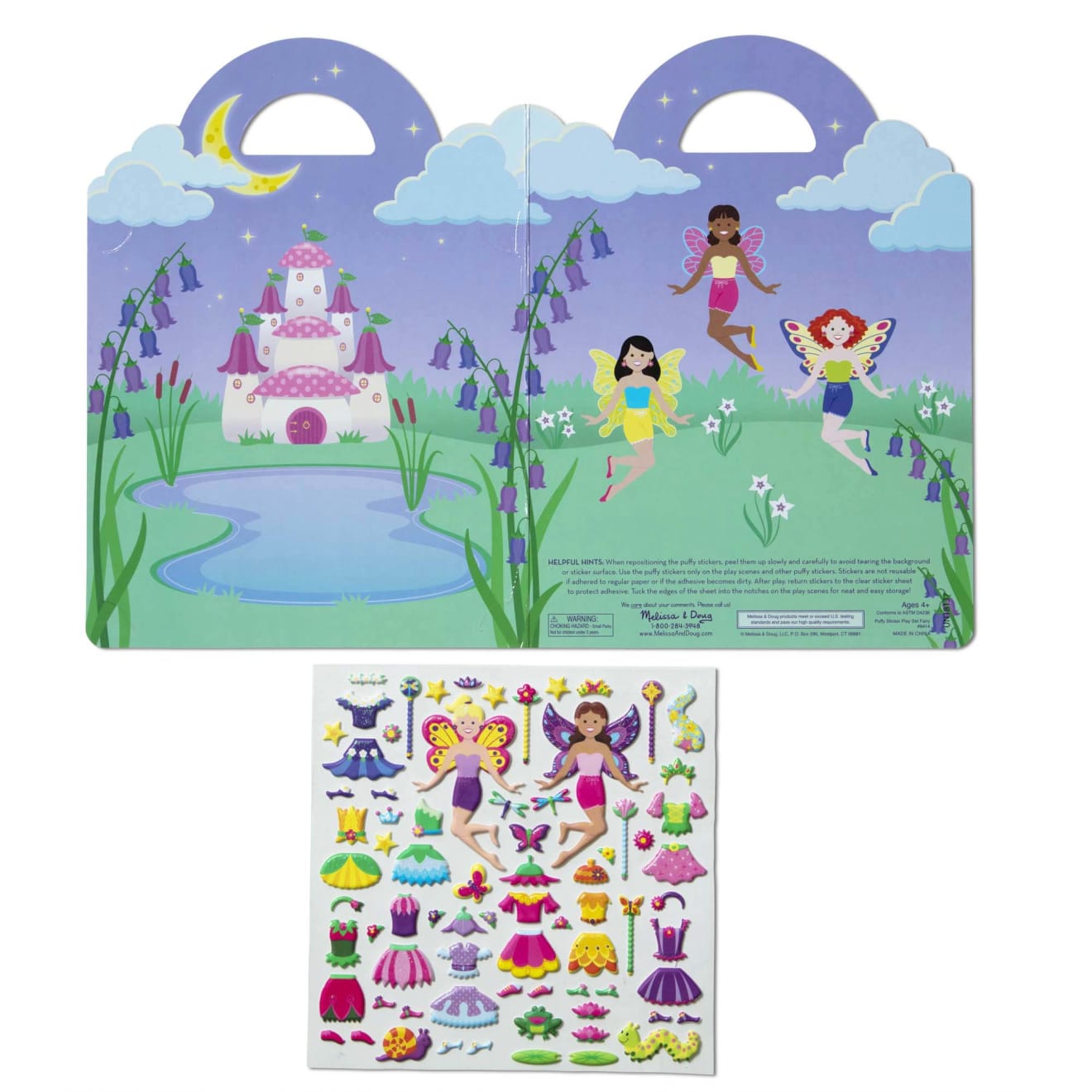 Melissa & Doug Puffy Stickers Play Set: Fairy - Image 4