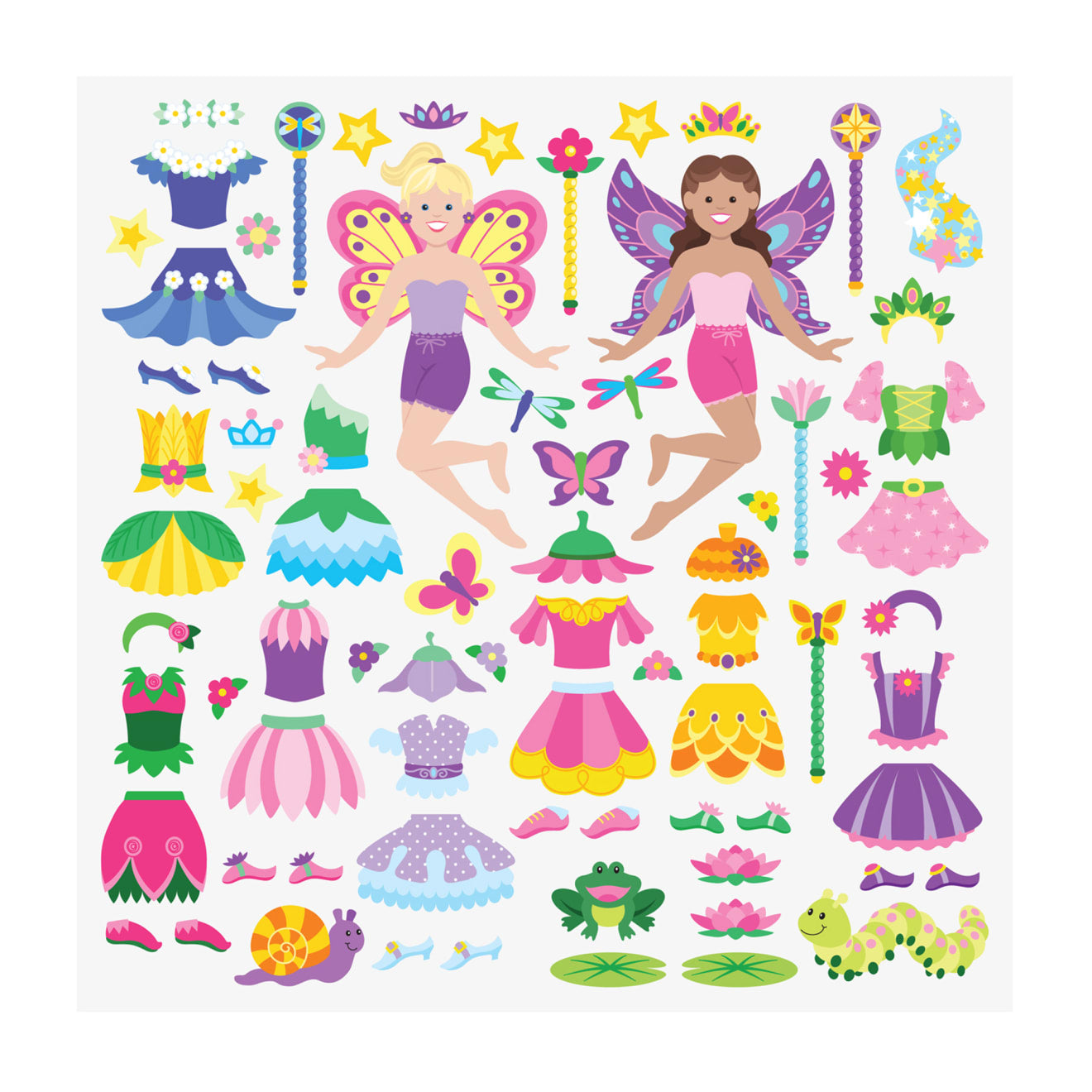 Melissa & Doug Puffy Stickers Play Set: Fairy - Image 6