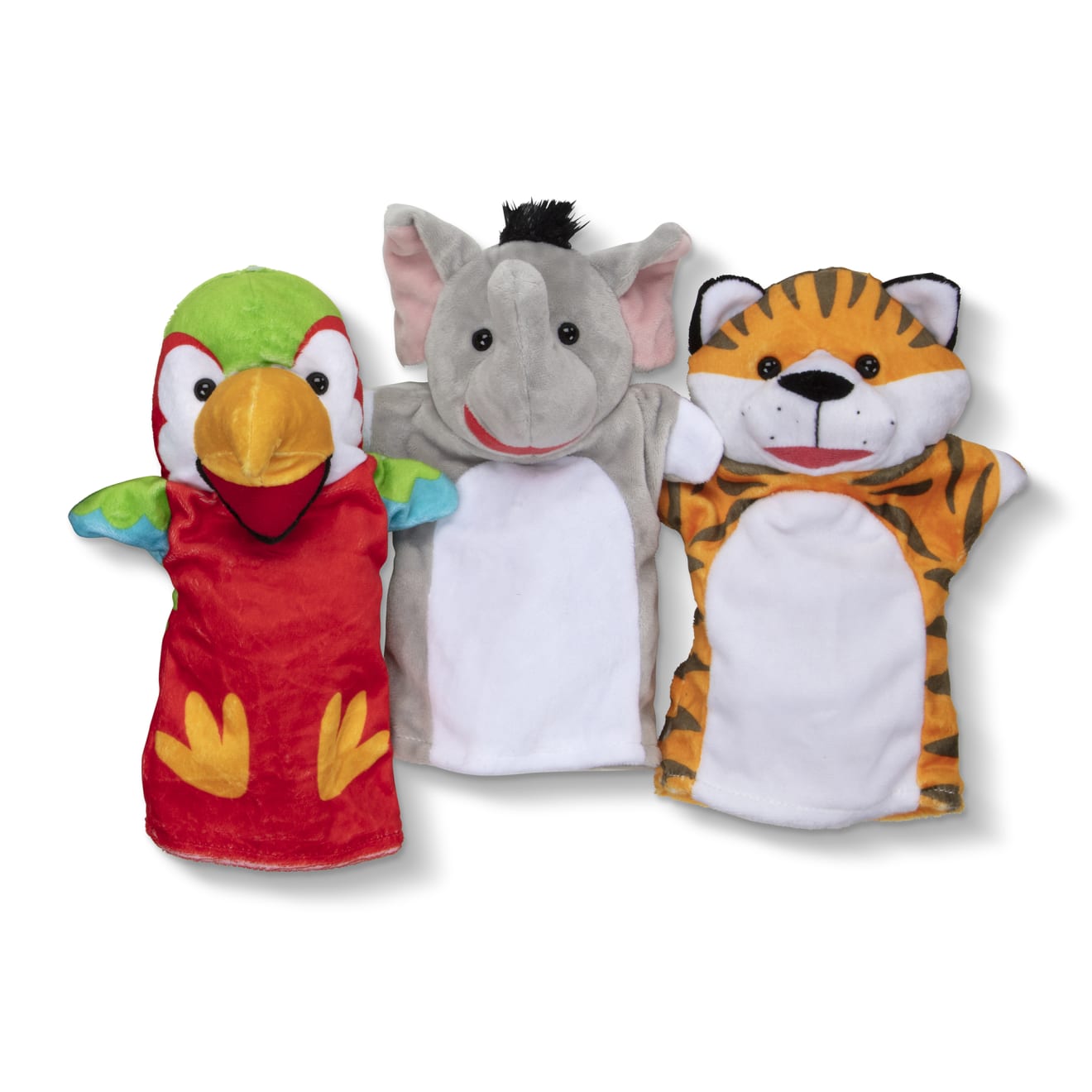 Melissa & Doug Safari Buddies Hand Puppets - Image 4