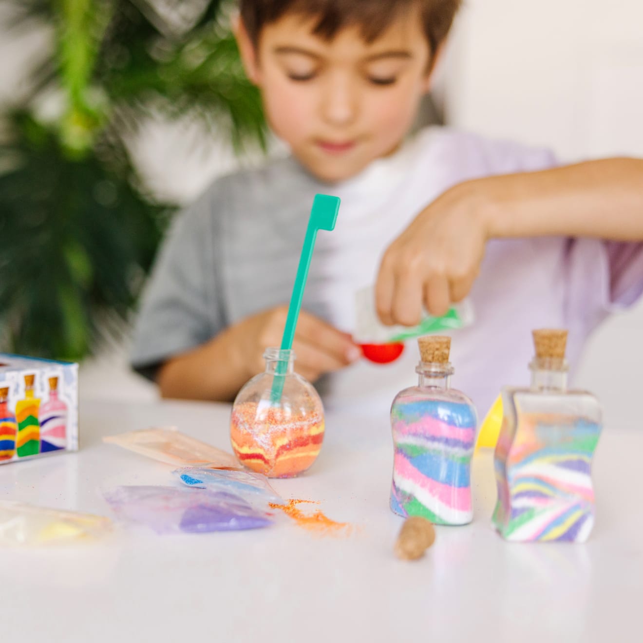Melissa & Doug Created by Me! Sand Art Bottles Craft Kit - Image 2