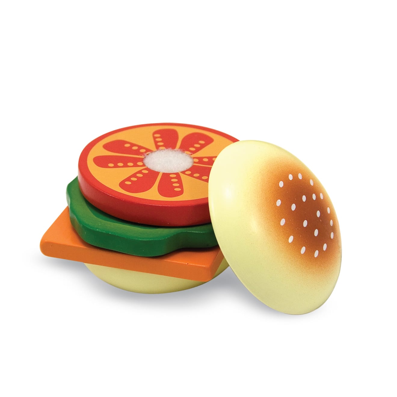 Melissa & Doug Sandwich Making Set - Wooden Play Food - Image 4