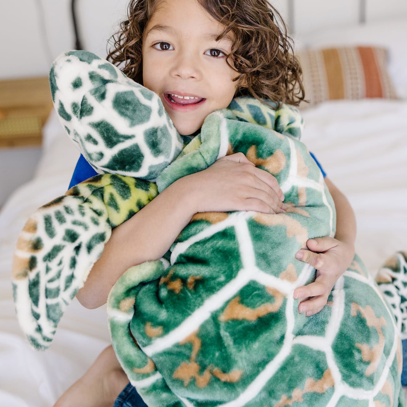 Melissa & Doug Sea Turtle Giant Stuffed Animal - Image 2