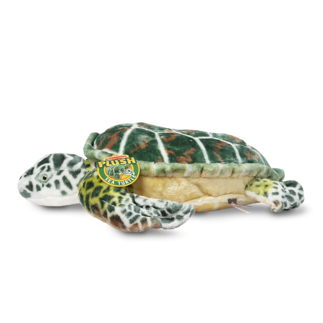 Melissa & Doug Sea Turtle Giant Stuffed Animal - Image 3