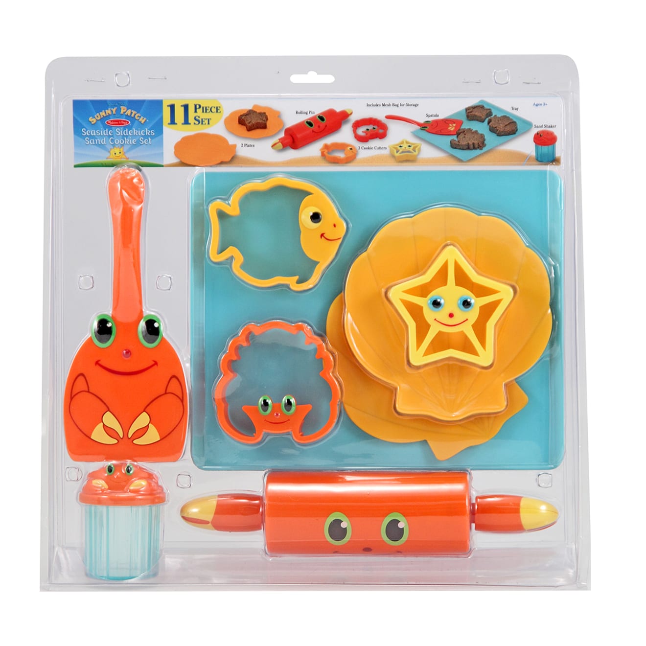 Melissa & Doug Seaside Sidekicks Sand Cookie Set - Image 3
