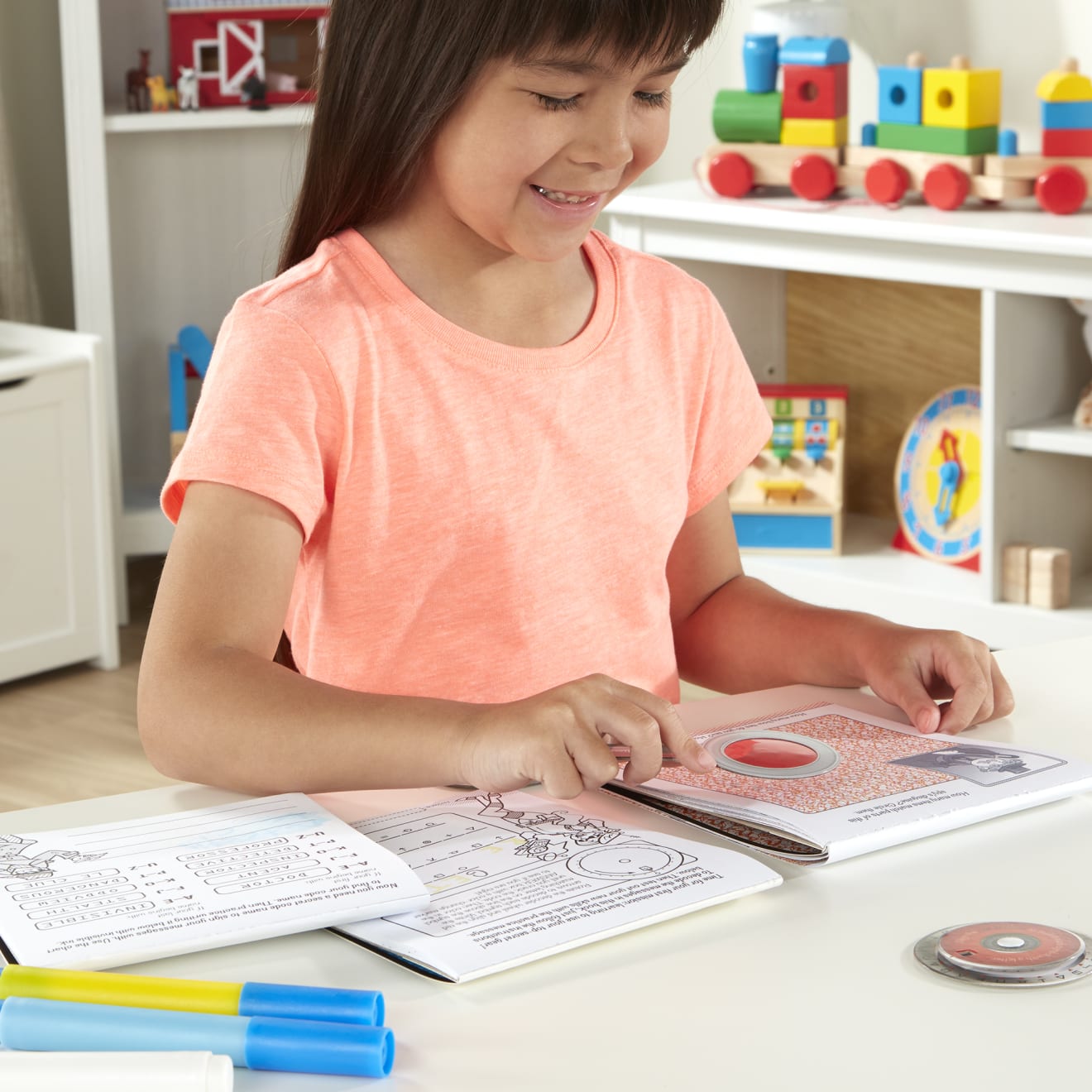 Melissa & Doug Secret Decoder Deluxe Activity Set - On the Go - Image 6