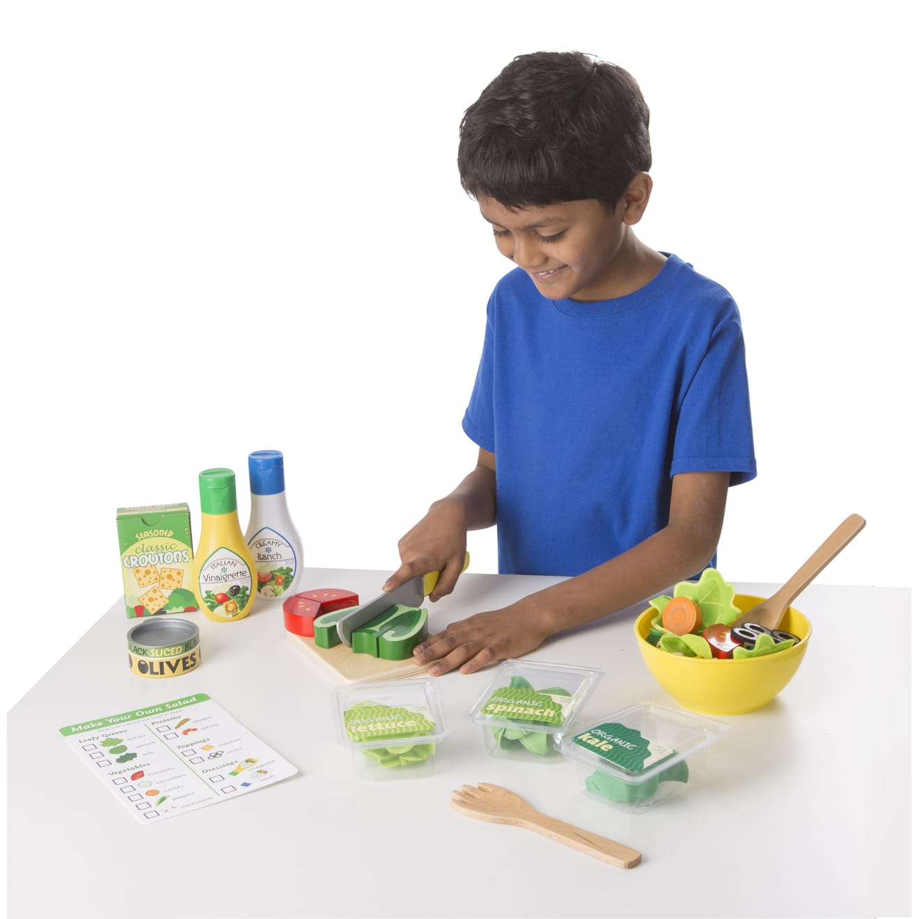 Melissa & Doug Slice & Toss Salad Set - Image 8