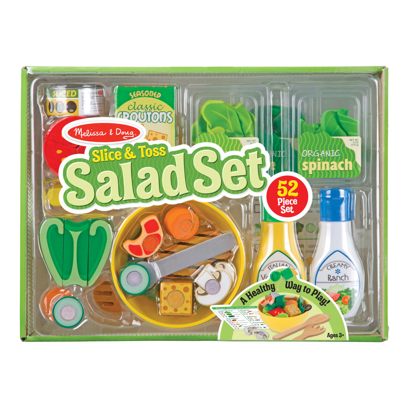 Melissa & Doug Slice & Toss Salad Set - Image 3