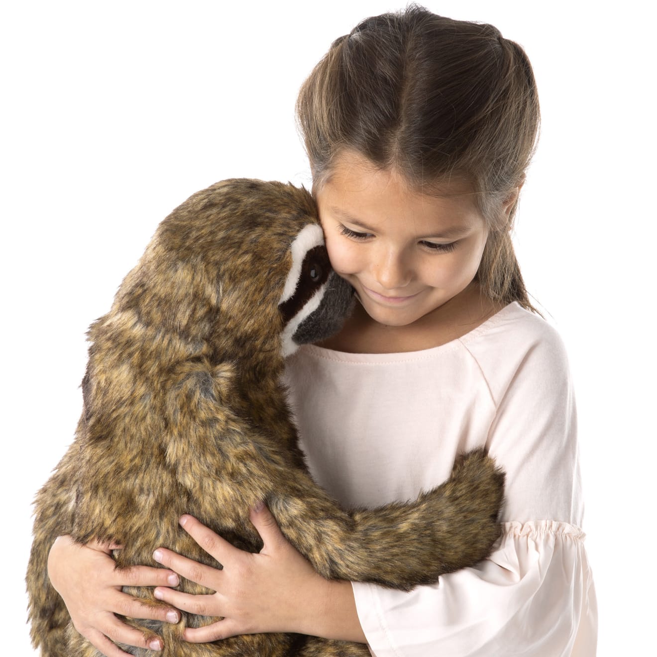 Melissa & Doug Lifelike Plush Sloth - Image 6
