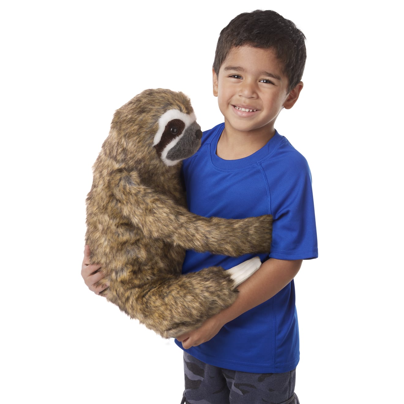 Melissa & Doug Lifelike Plush Sloth - Image 8