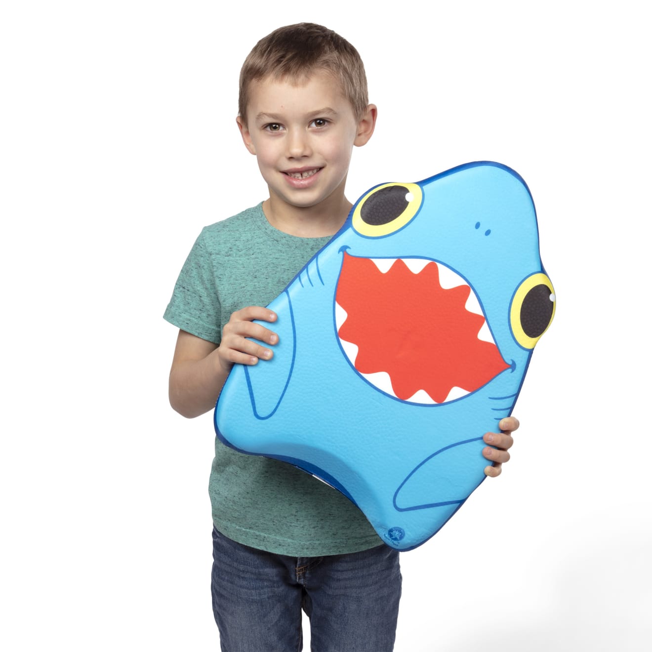 Melissa & Doug Spark Shark Kickboard Pool Toy - Image 8