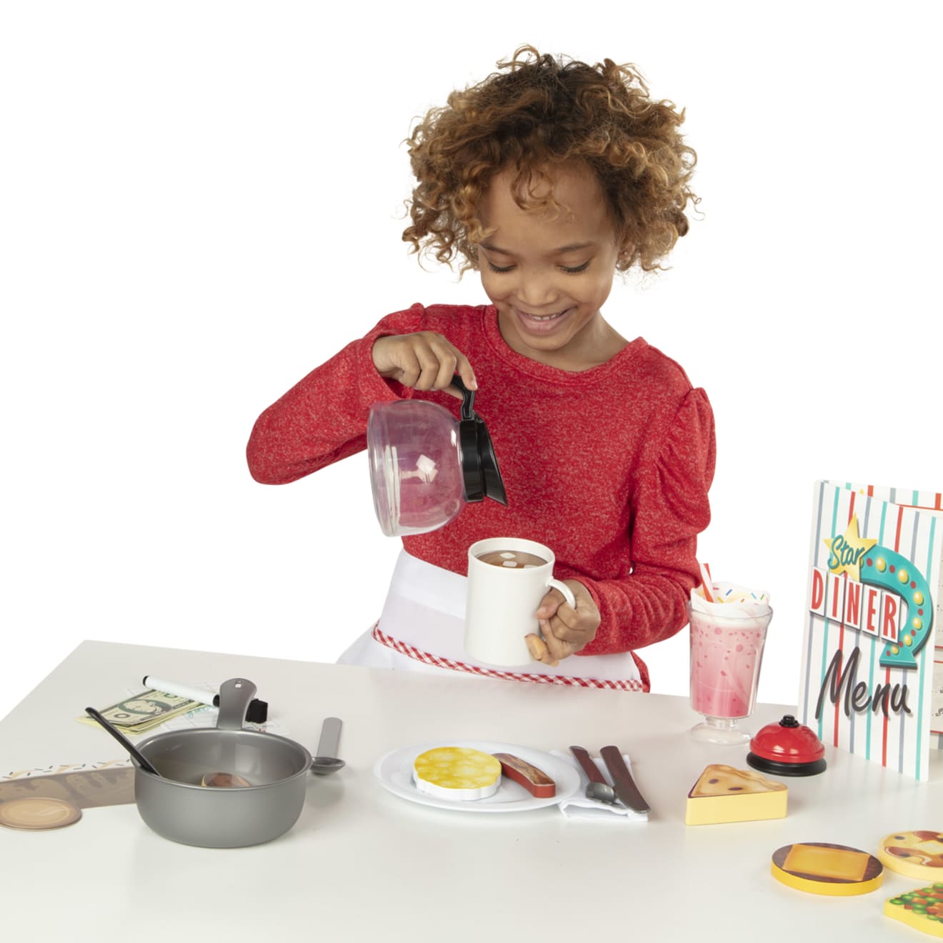 Melissa & Doug Star Diner Restaurant Play Set - Image 8