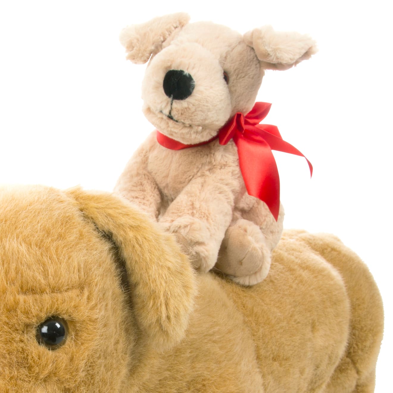 Melissa & Doug Sunny Yellow Lab Puppy Dog Stuffed Animal - Image 4