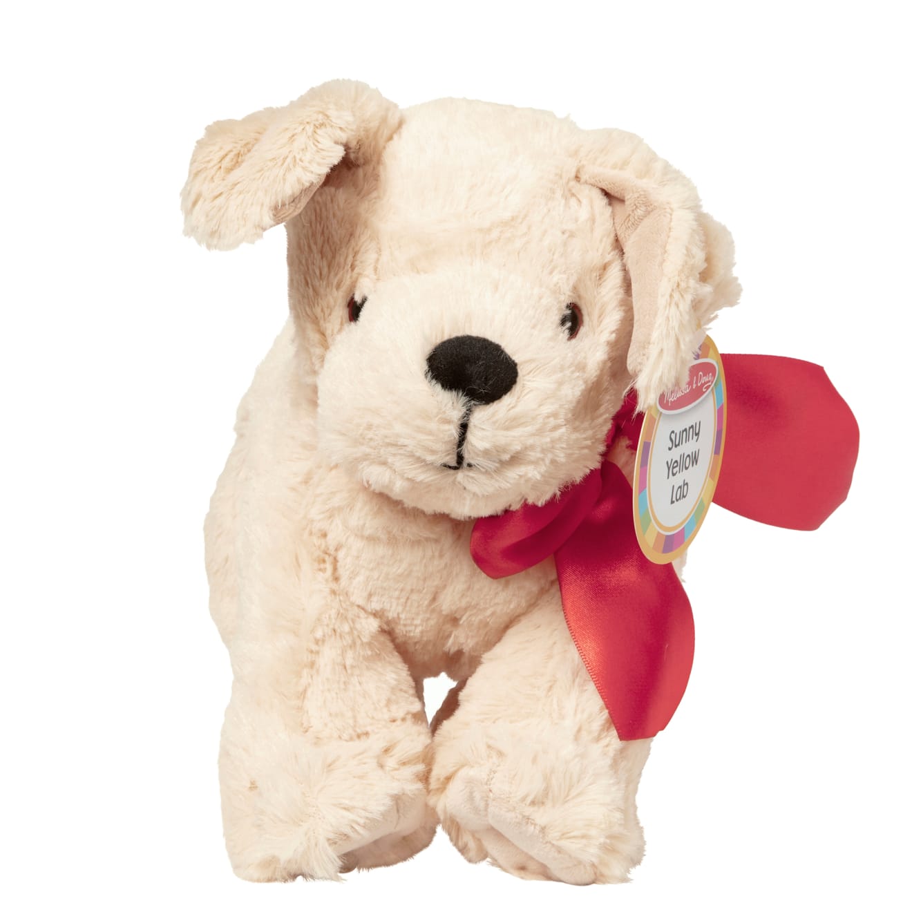 Melissa & Doug Sunny Yellow Lab Puppy Dog Stuffed Animal - Image 3