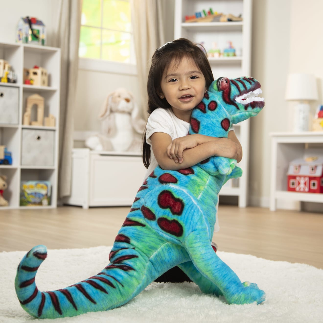 Melissa & Doug T-rex Giant Stuffed Animal - Image 2
