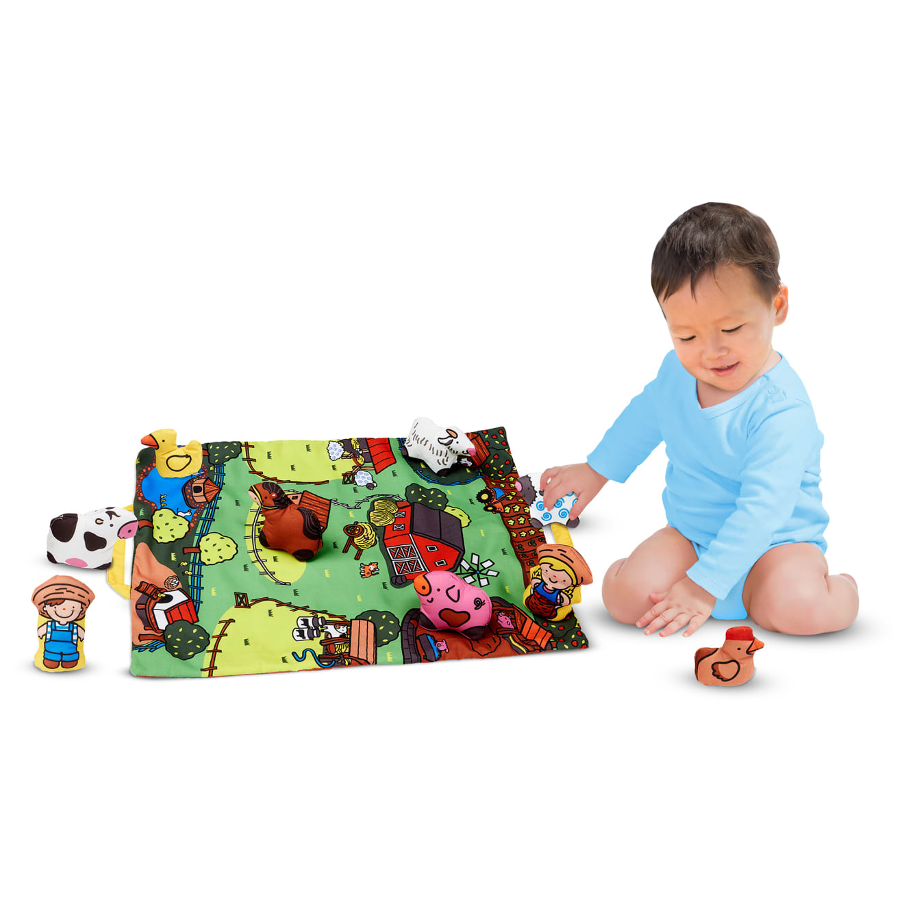 Melissa & Doug K??s Kids Take-Along Farm Play Mat - Image 8