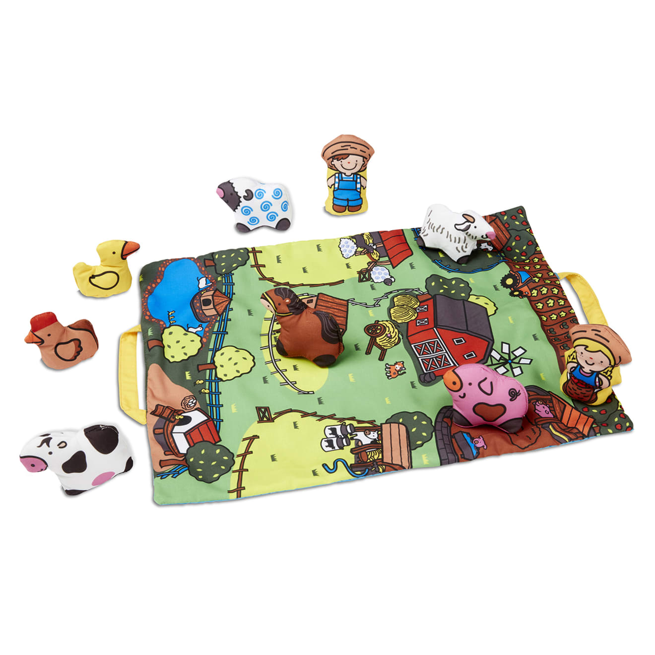Melissa & Doug K??s Kids Take-Along Farm Play Mat - Image 9