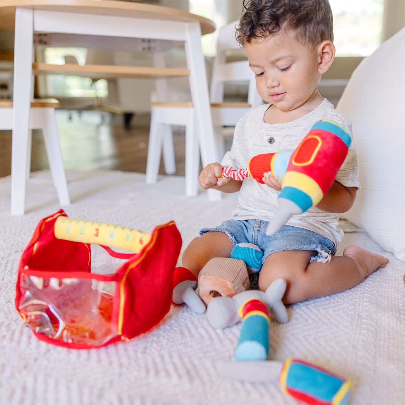 Melissa & Doug Toolbox Fill and Spill Toddler Toy - Image 2