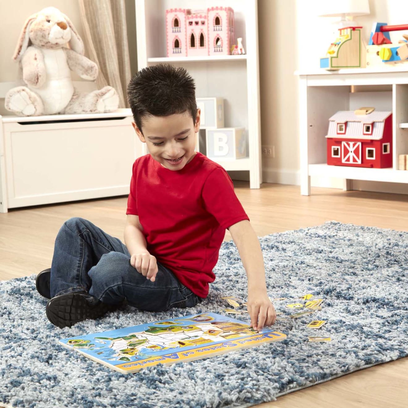 Melissa & Doug U.S.A. Map Wooden Puzzle - Image 5