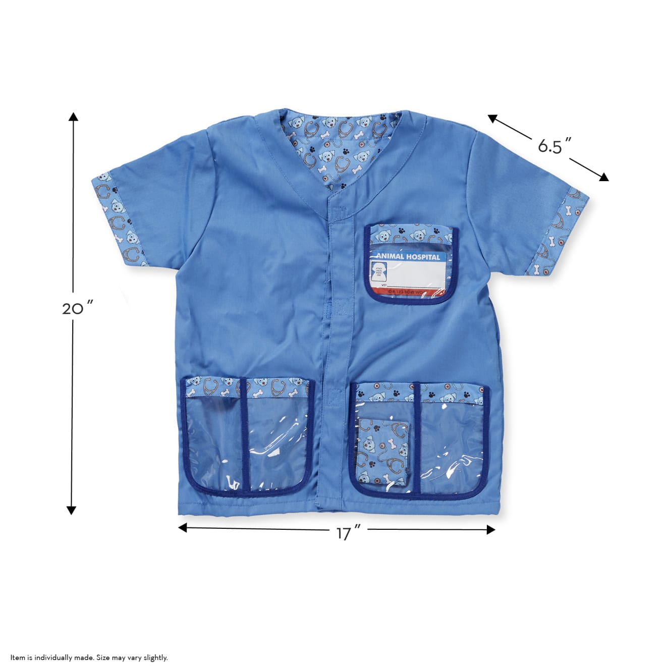 Melissa & Doug Veterinarian Role Play Costume Set - Image 4