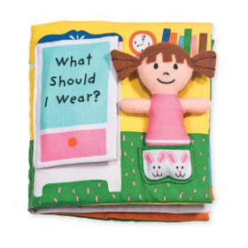 Melissa & Doug K??s Kids Soft Activity Book - What Should I Wear?