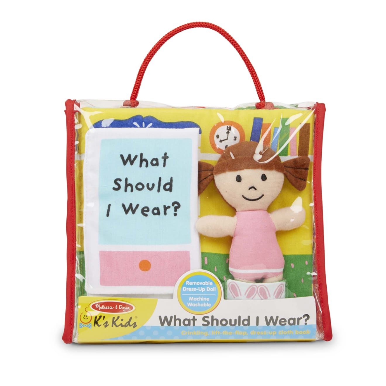 Melissa & Doug K??s Kids Soft Activity Book - What Should I Wear? - Image 3