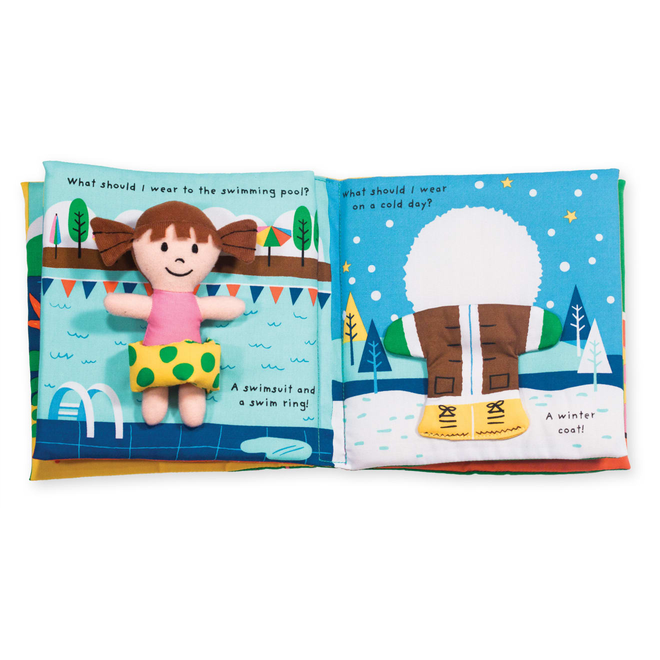 Melissa & Doug K??s Kids Soft Activity Book - What Should I Wear? - Image 4