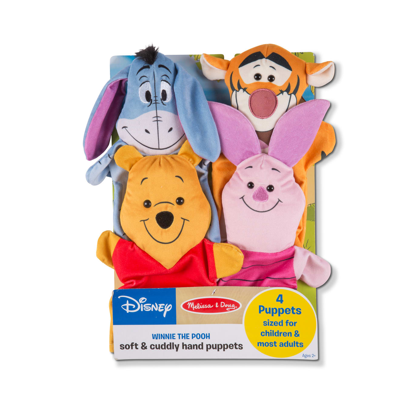 Melissa & Doug Disney Winnie the Pooh Soft & Cuddly Hand Puppets - Image 3