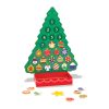 Melissa & Doug Countdown to Christmas Wooden Religious Advent Calendar