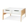 Melissa & Doug Wooden Art & Activity Table with Bins