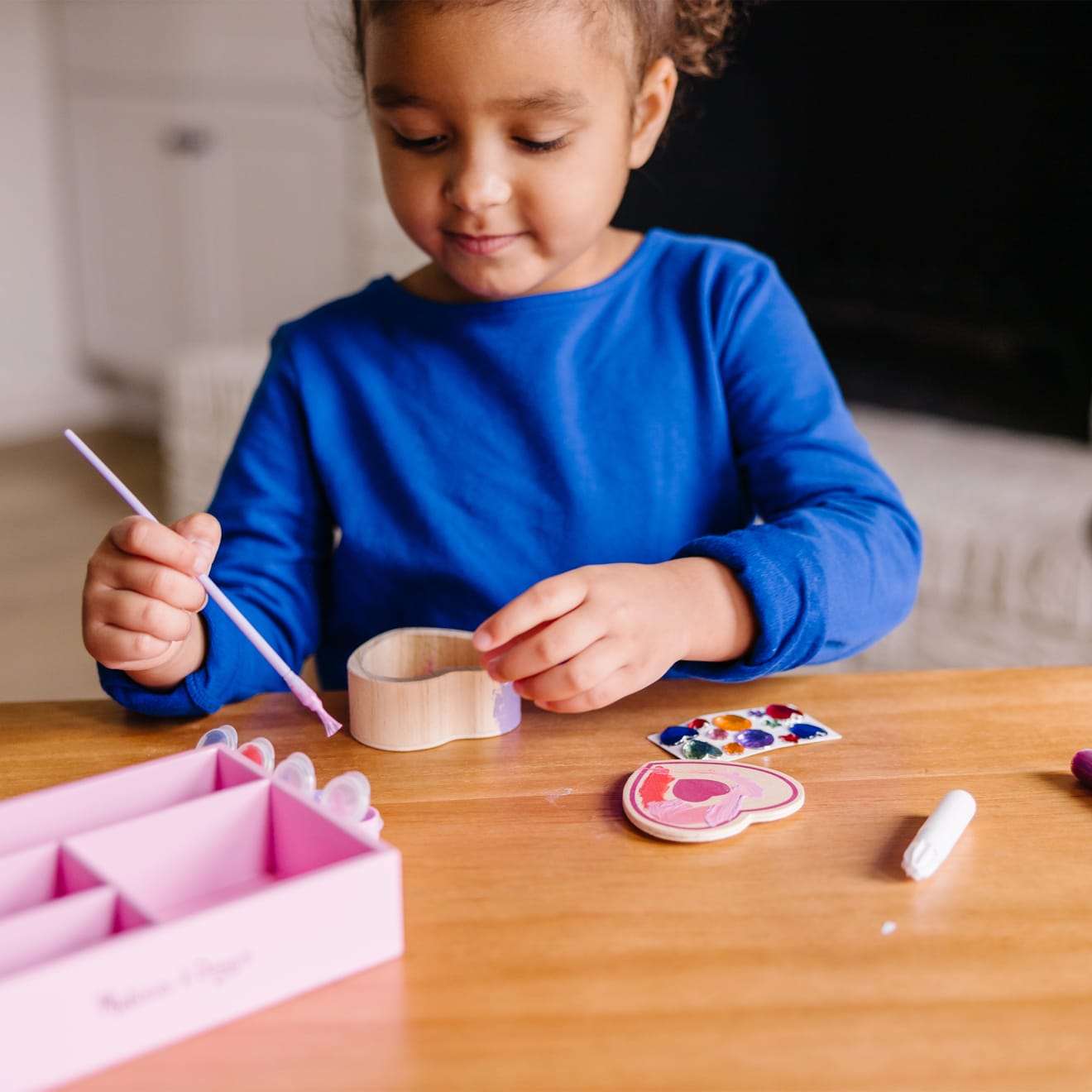 Melissa & Doug Decorate-Your-Own Wooden Heart Box - Image 8