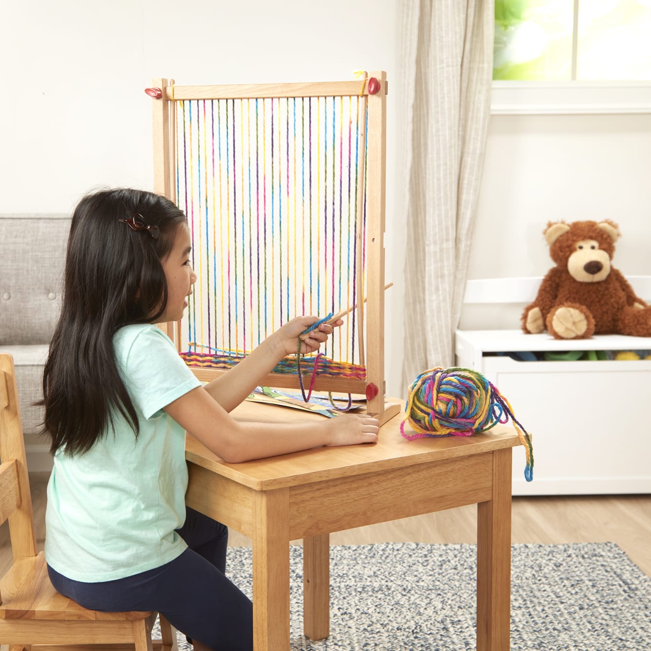 Melissa & Doug Multi-Craft Weaving Loom - Image 6