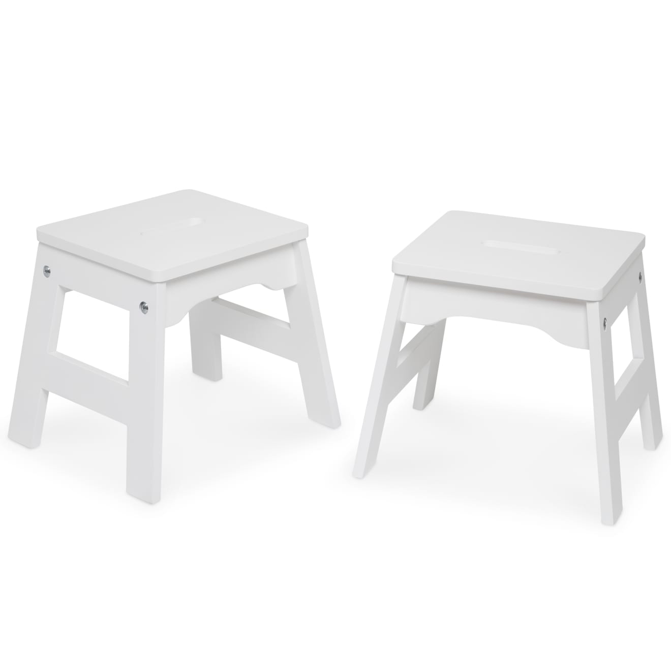 Melissa & Doug Wooden Stools ?C Set of 2 - Image 4
