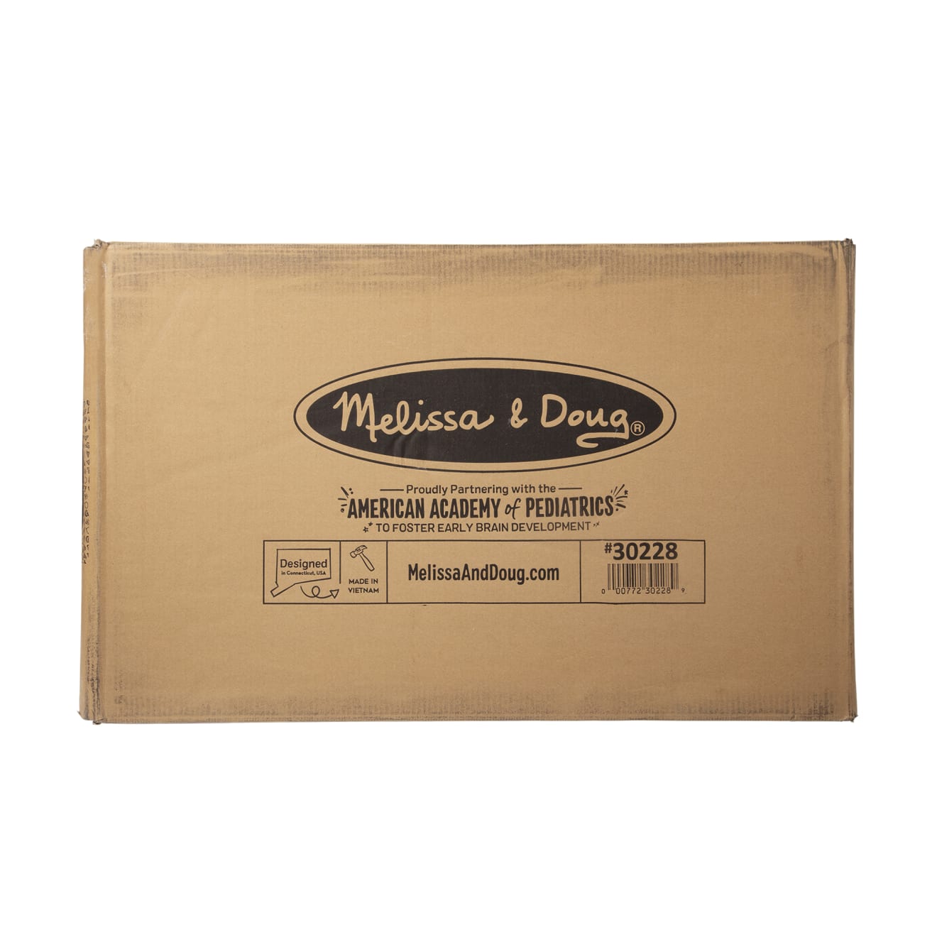 Melissa & Doug Wooden Toy Chest (White) - Image 3