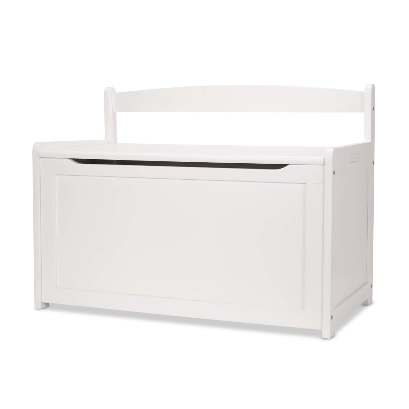 Melissa & Doug Wooden Toy Chest (White) - Image 4