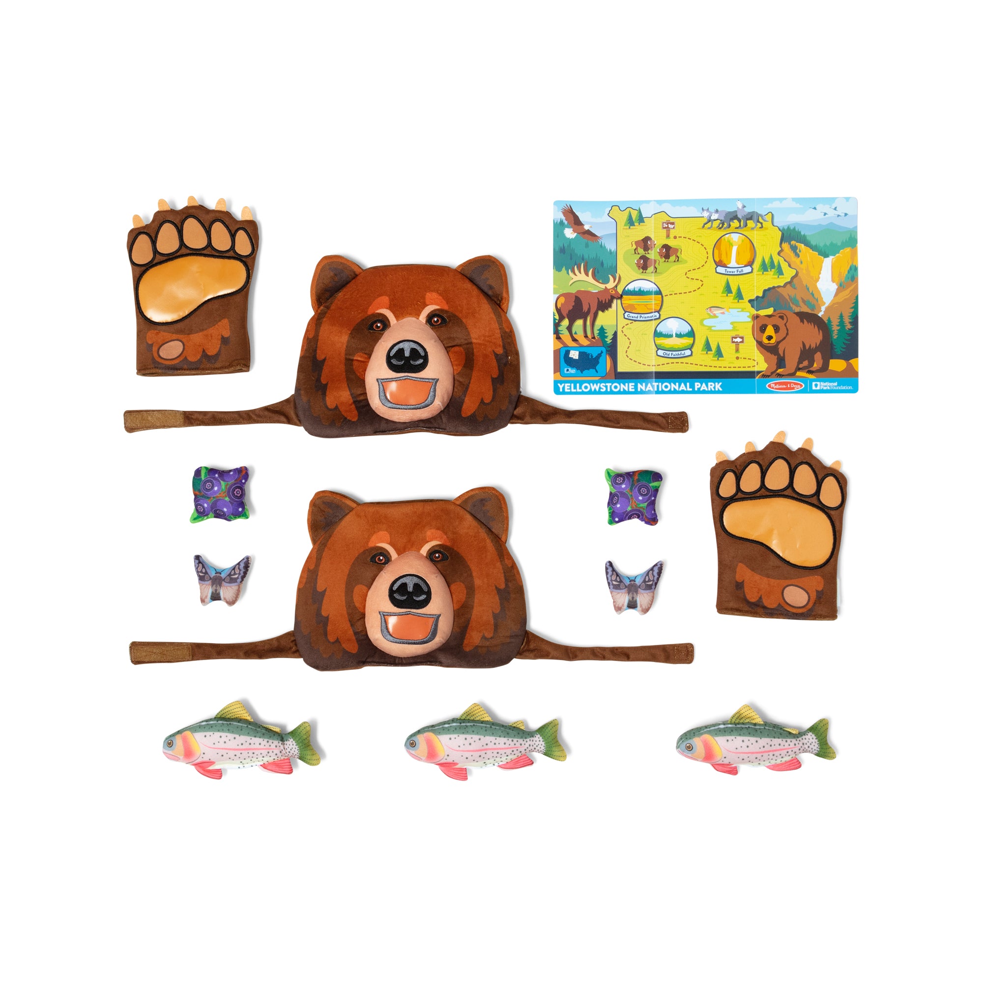 Melissa & Doug Yellowstone National Park Grizzly Bear Games - Image 4