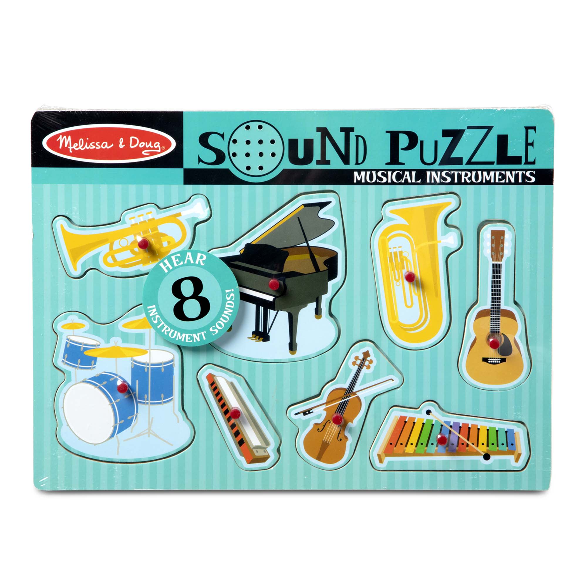 Melissa & Doug Musical Instruments Sound Puzzle - 8 Pieces - Image 3