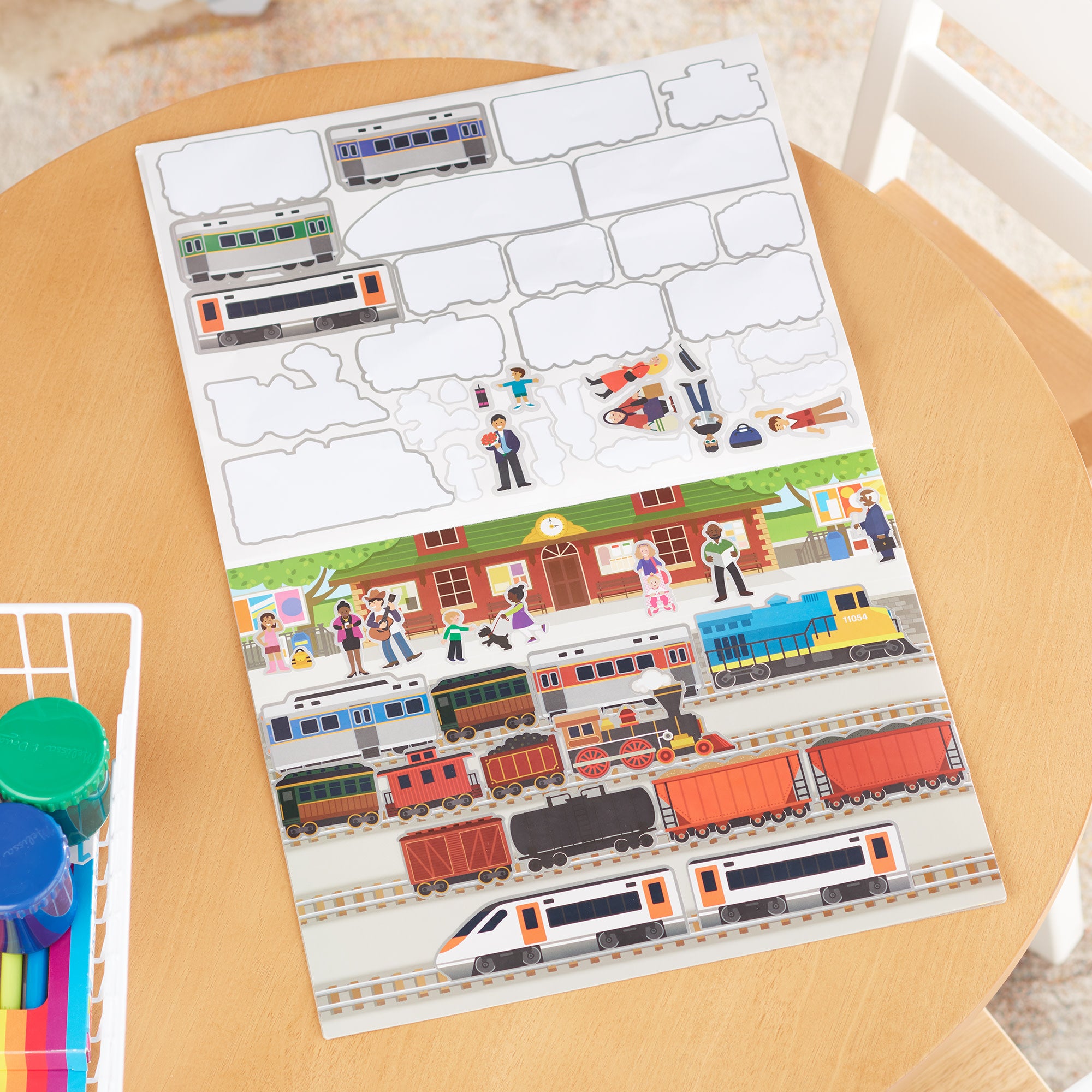 Melissa & Doug Reusable Sticker Pad - Vehicles - Image 9