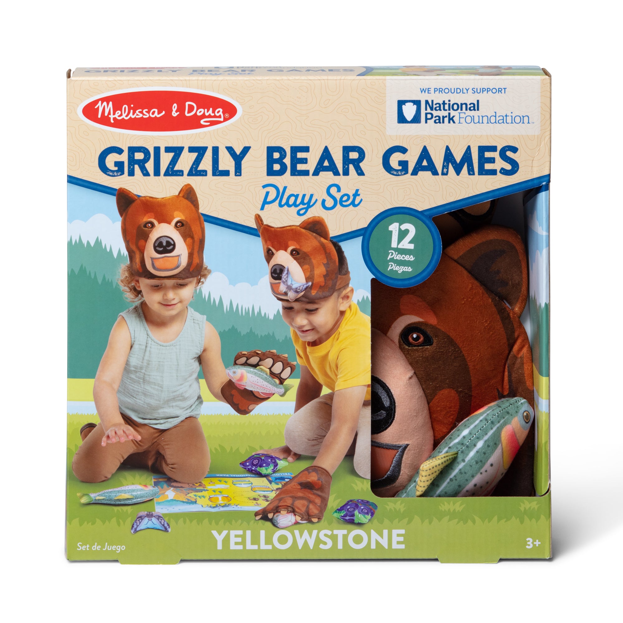 Melissa & Doug Yellowstone National Park Grizzly Bear Games - Image 3