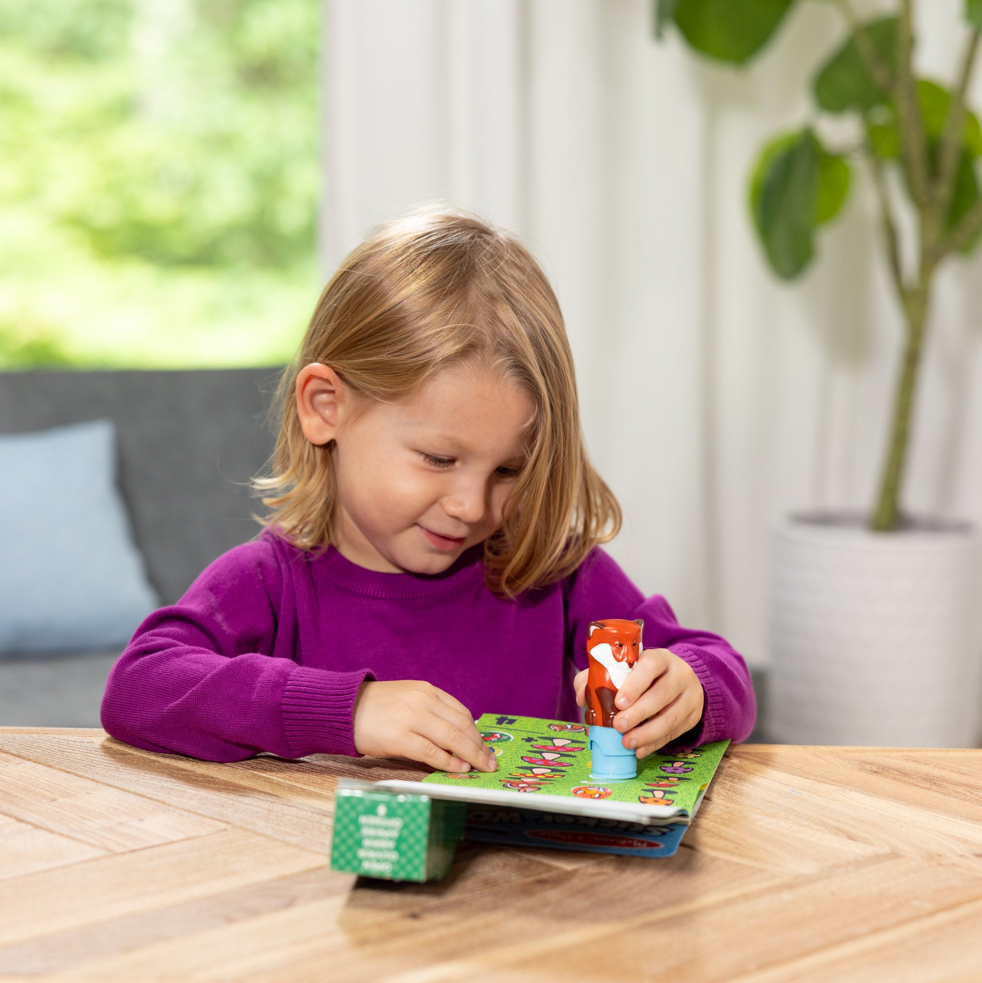 Melissa & Doug Sticker WOW!? Activity Pad & Sticker Stamper - Fox - Image 7