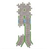 Melissa & Doug Design Your Own Railroad Floor Puzzle