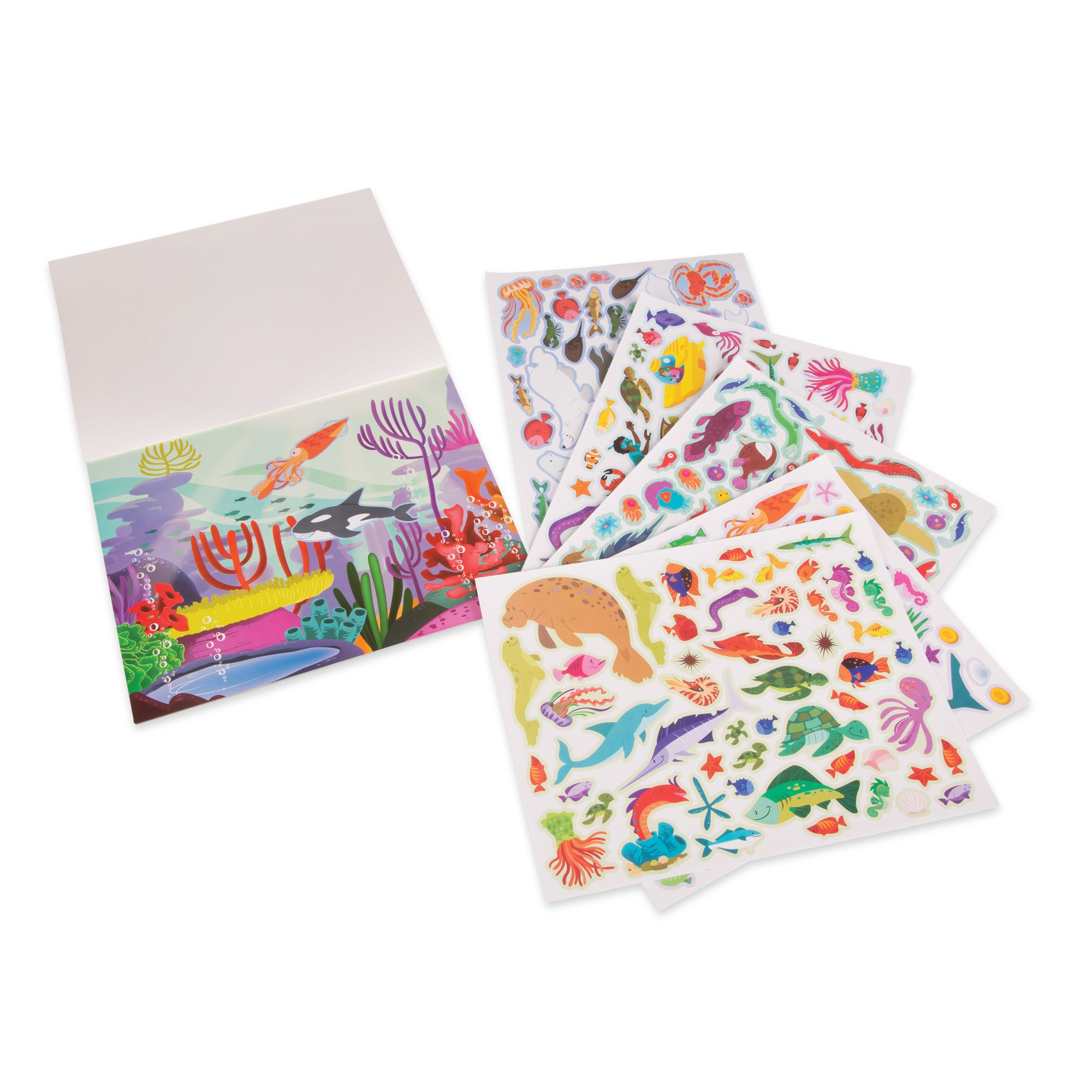 Melissa & Doug Reusable Sticker Pad - Under the Sea - Image 3