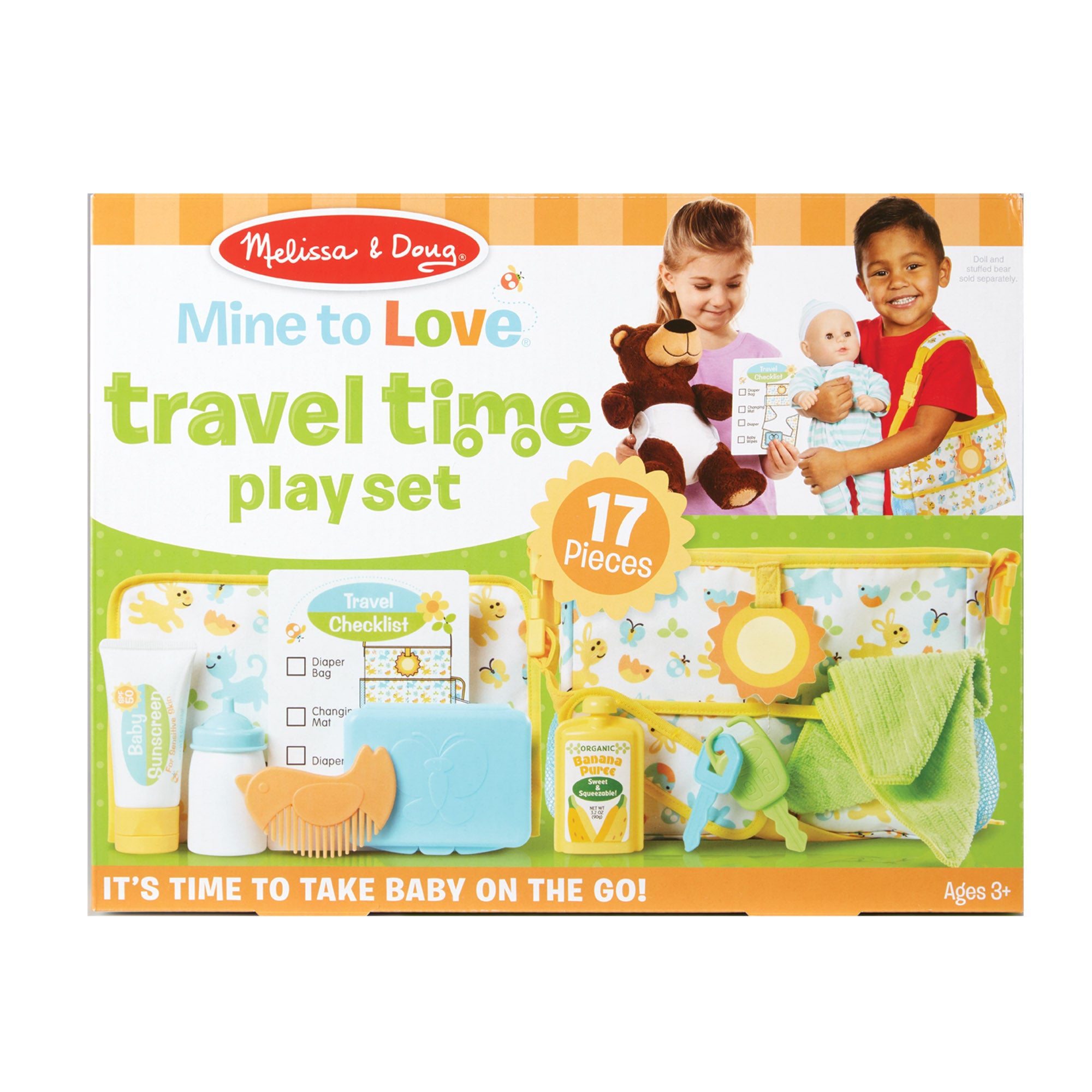 Melissa & Doug Mine to Love Travel Time Play Set - Image 3