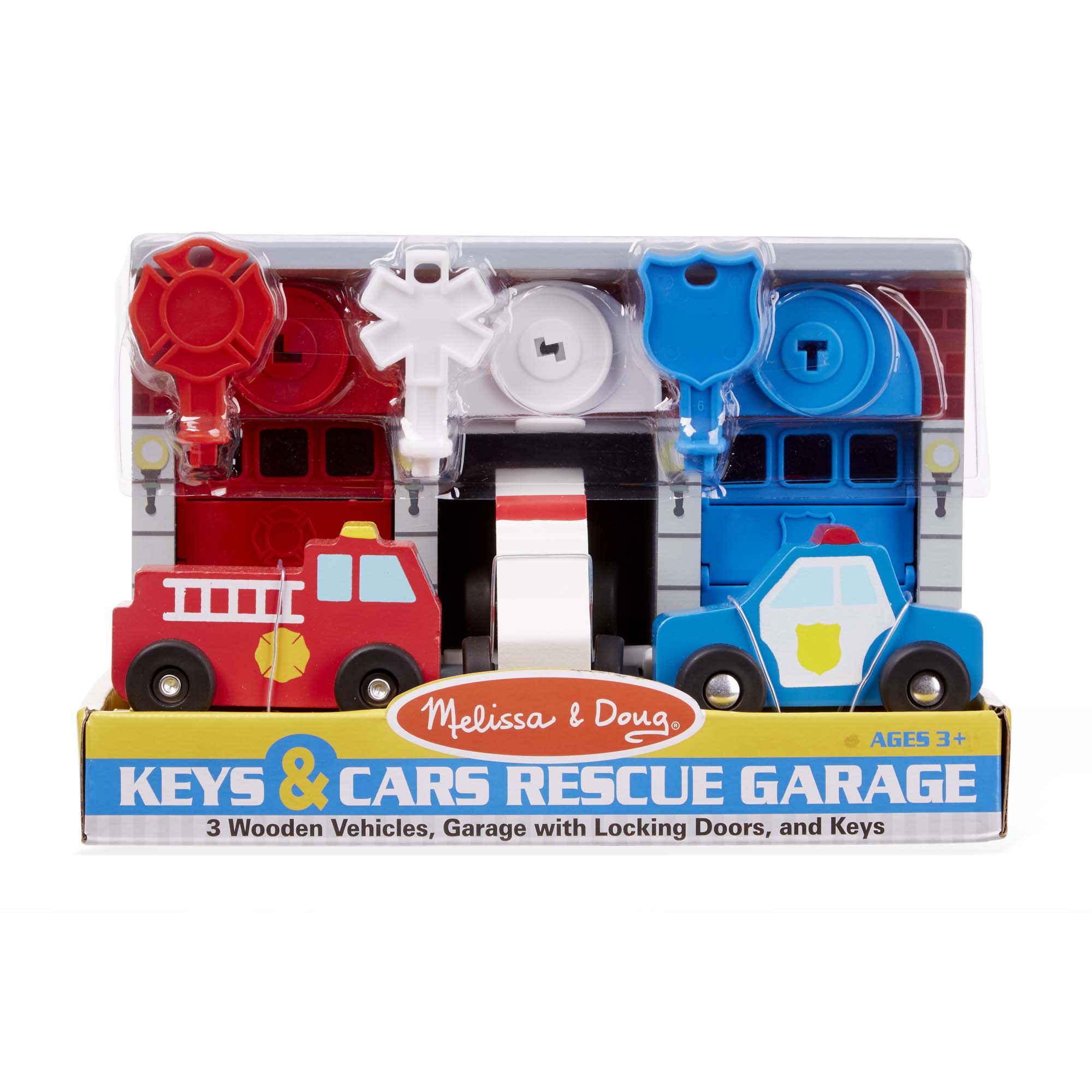 Melissa & Doug Keys & Cars Rescue Garage - Image 3