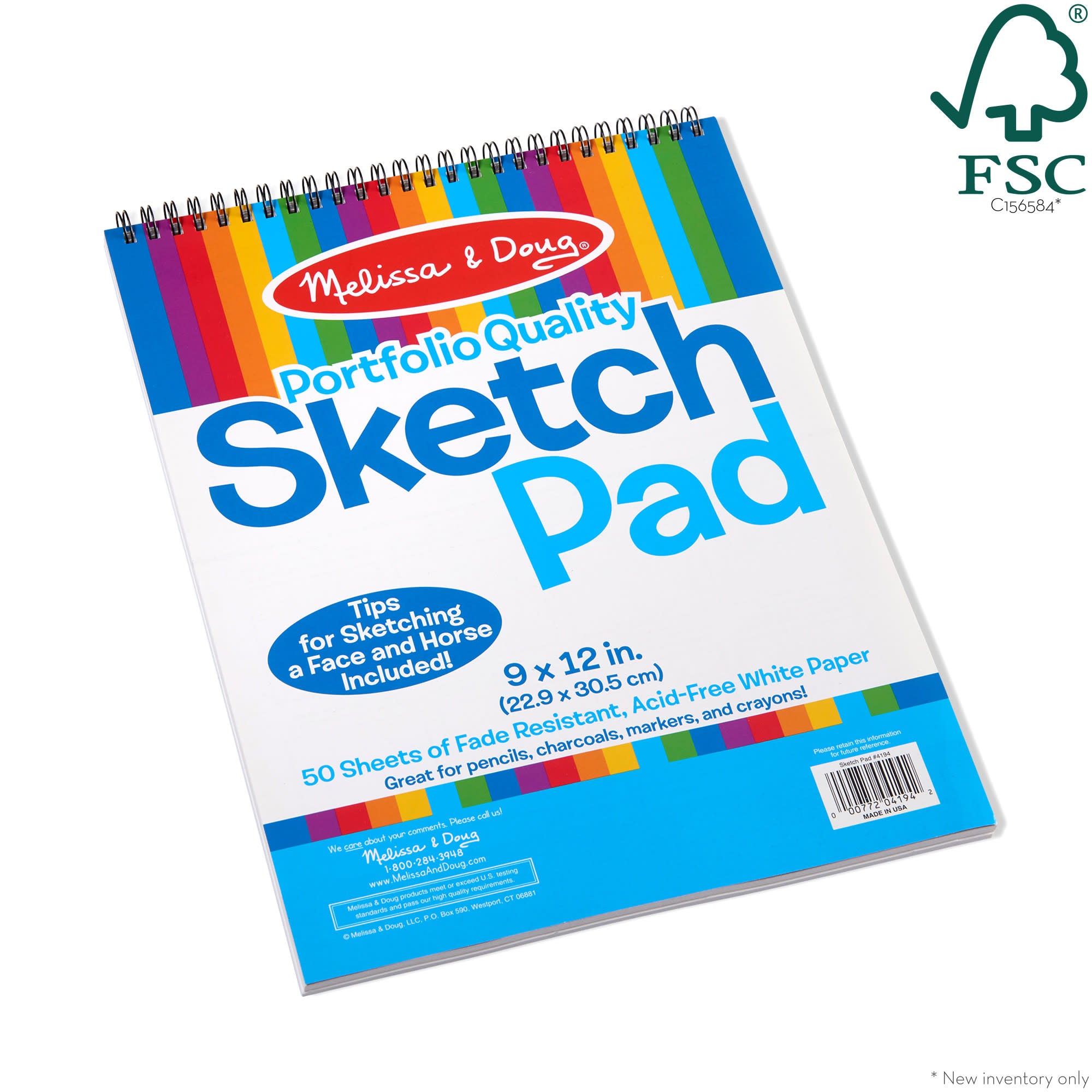 Melissa & Doug Sketch Pad (9x12) - Image 3