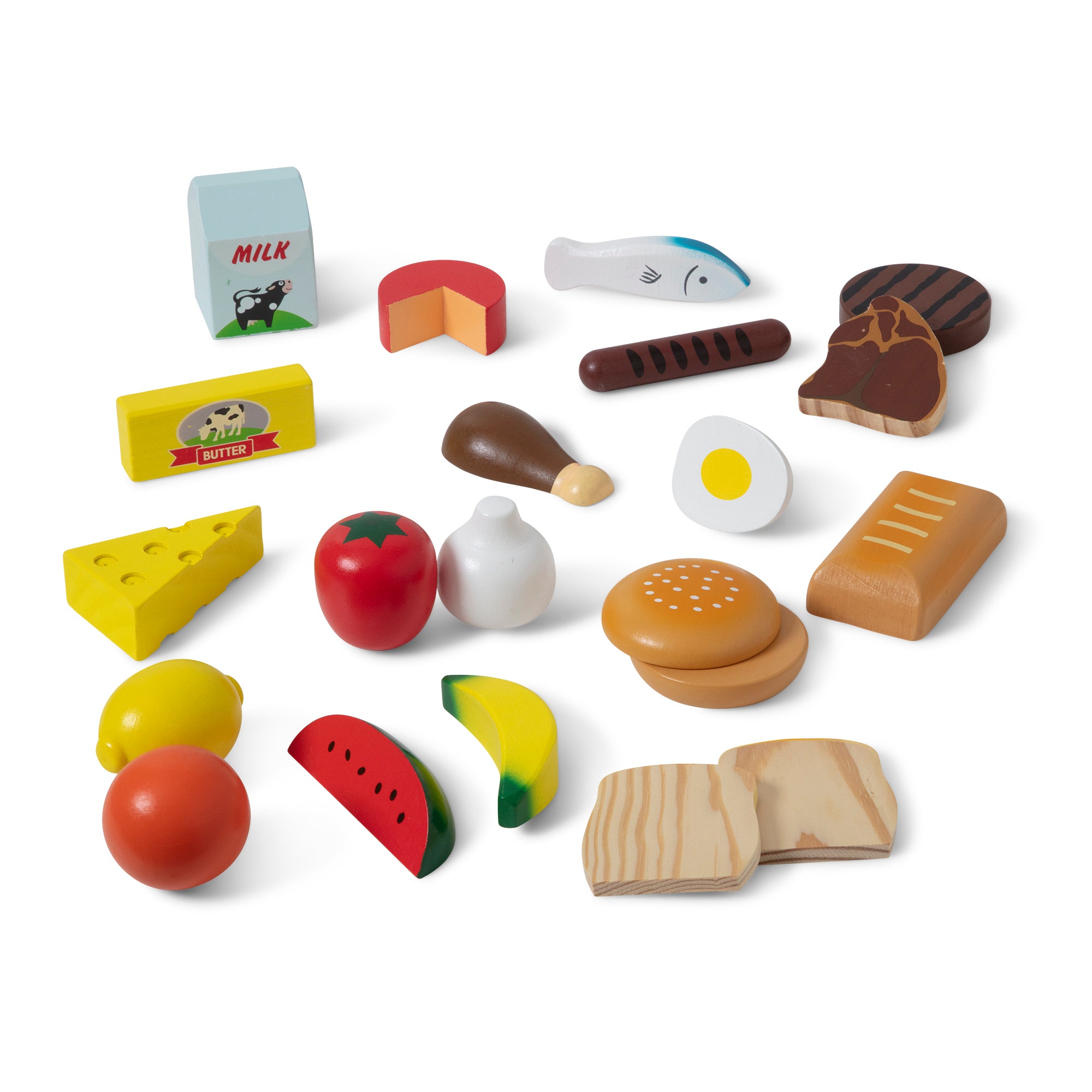 Melissa & Doug Food Groups - Wooden Play Food - Image 4