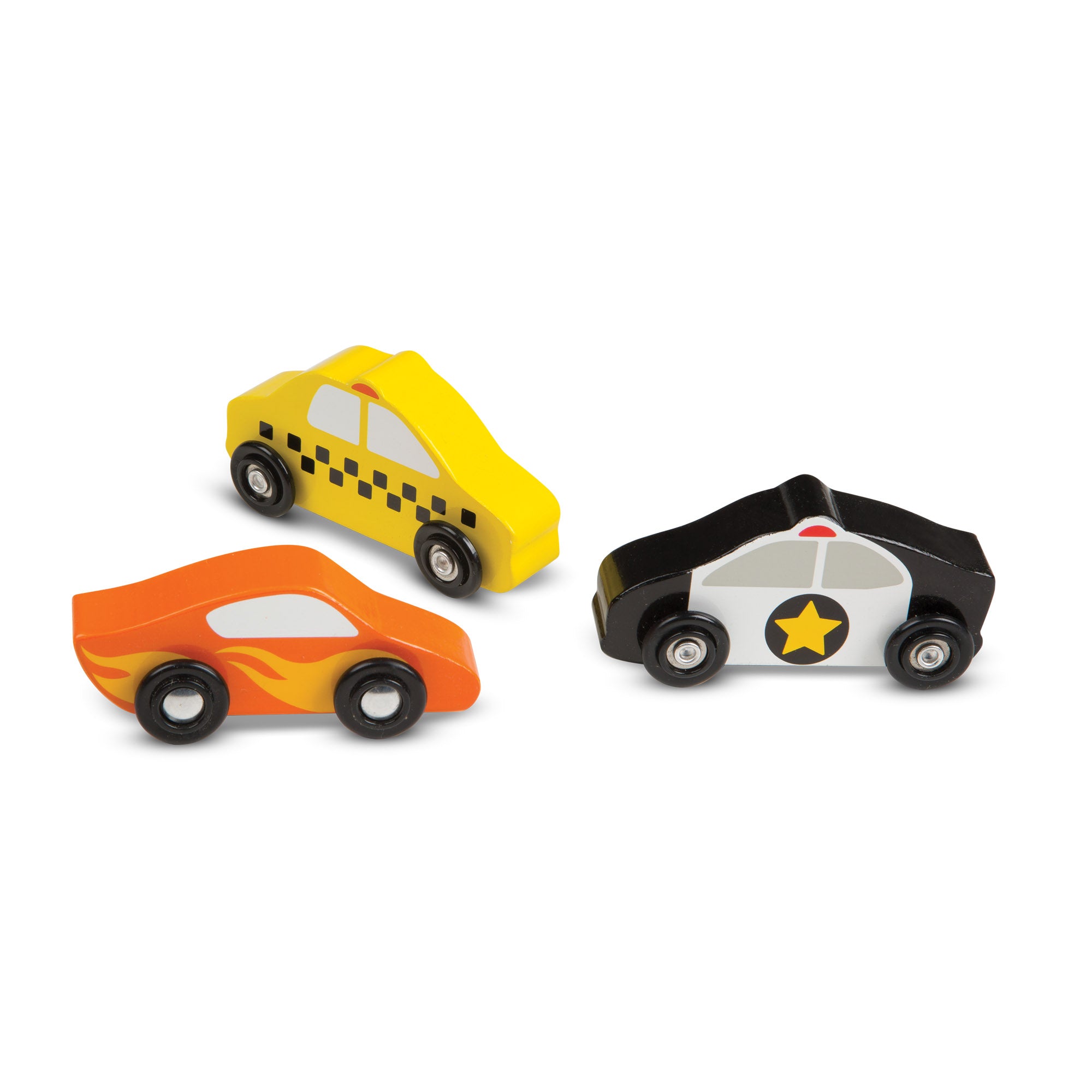 Melissa & Doug Wooden Vehicle Set - Image 9